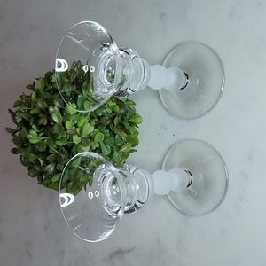 Vintage Mikasa candle holders